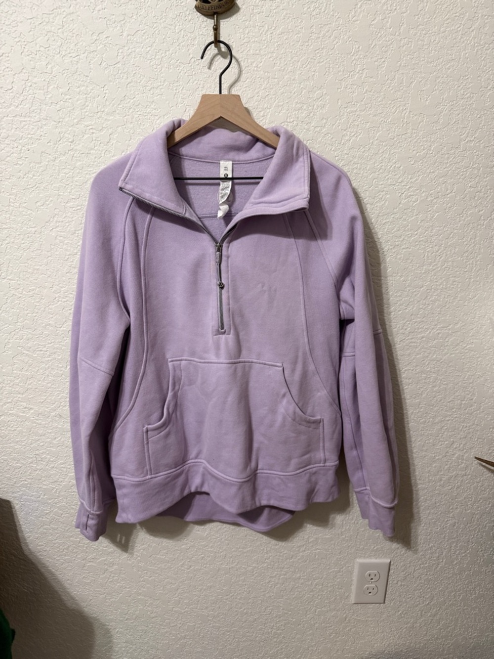 lululemon athletica Lavender Half-Zip Pullover